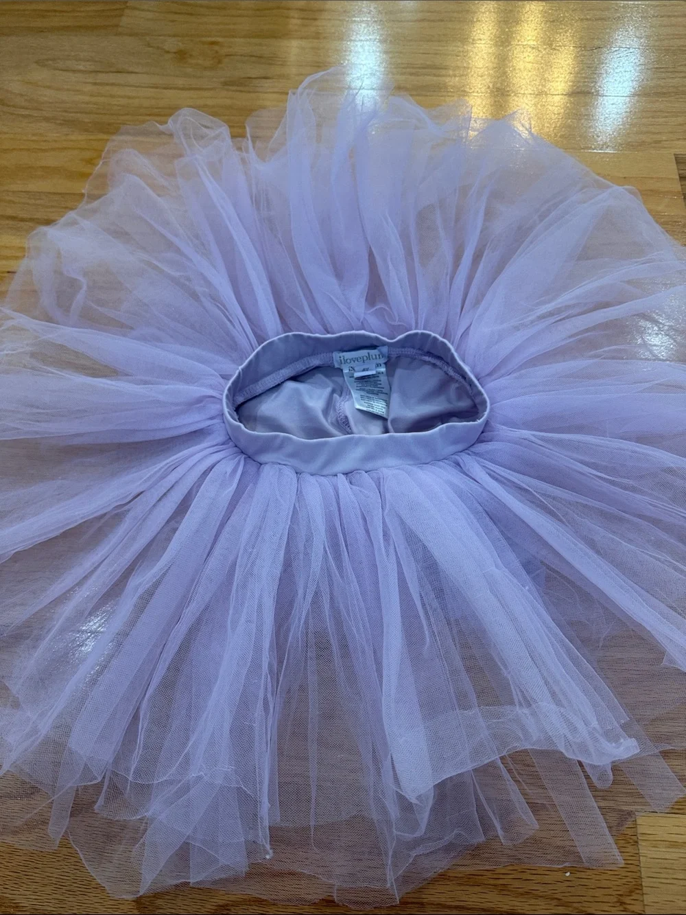 I Love Plum Lavender Tulle Ballet Tutu Skirt